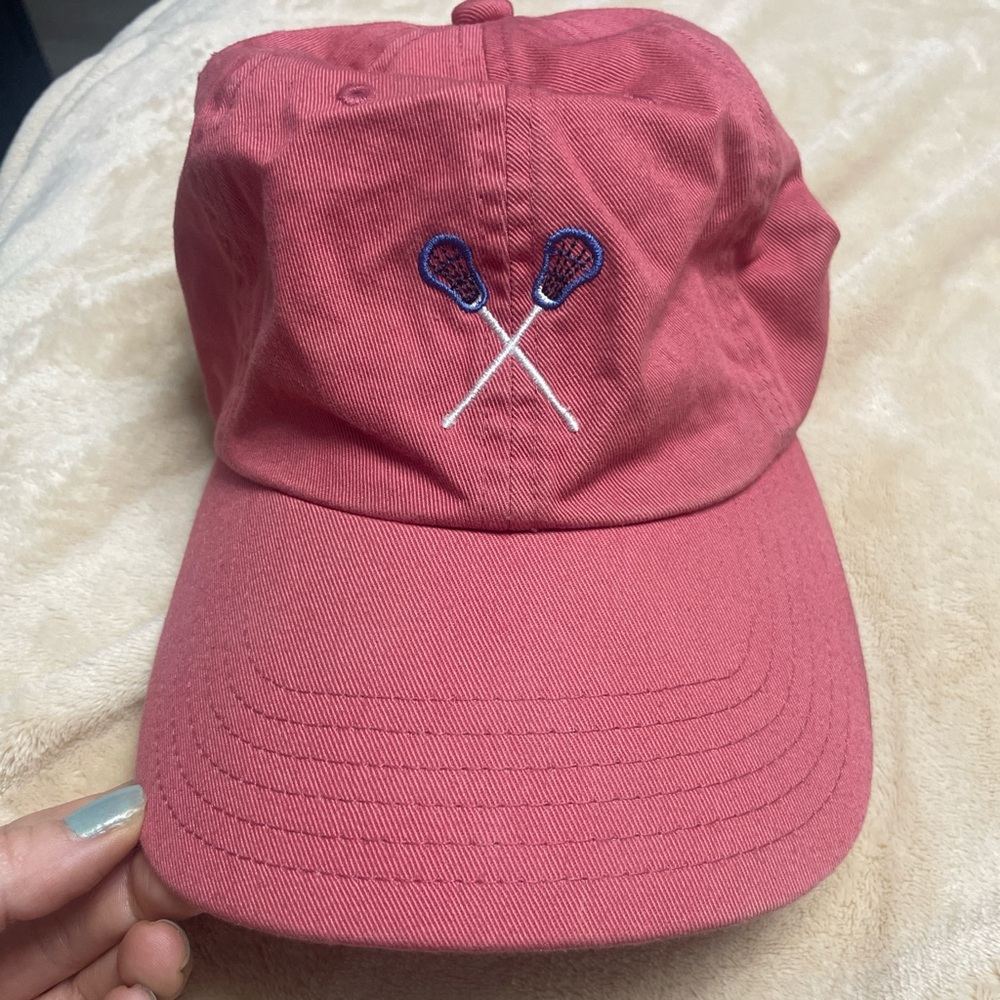 Vineyard Vines Women’s Baseball Cap with Lacrosse Sticks Embroider